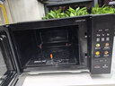 美的（Midea）微波炉烤箱一体机900w微波1000w烧烤平板光波速热23L容量变频2026新款彩膜家用一级能效 （C32） 实拍图