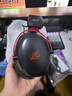 iKF V11 Pro7.1四模无线游戏耳机头戴式7.1环绕音效蓝牙有线电竞三角洲FPS无畏契约听声辨位 黑红色 实拍图