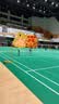 尤尼克斯（YONEX）羽毛球拍单拍碳素中杆比赛初学者NR7000i白藏青 已穿线附手胶 实拍图
