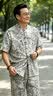 JEEP SPIRIT男士套装夏新款休闲短袖衬衫男唐装中国风男装中式上衣服男新中式 白色 M 100-120斤 晒单实拍图