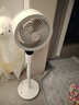 艾美特（AIRMATE）【天鹅MAX】空气循环扇直流变频家用大风力电风扇卧室轻音一级能效负离子净化语音落地扇 SRDI151 实拍图