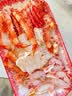 百库俄罗斯熟冻帝王蟹腿 鲜活冷冻雪蟹腿板蟹螃蟹肉松叶蟹类海鲜礼盒 雪蟹腿450g*1盒 实拍图