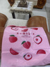 SHUANG YU食品塑料袋50只手提袋礼品购物袋打包袋水果袋子胶袋50cm*32cm 实拍图