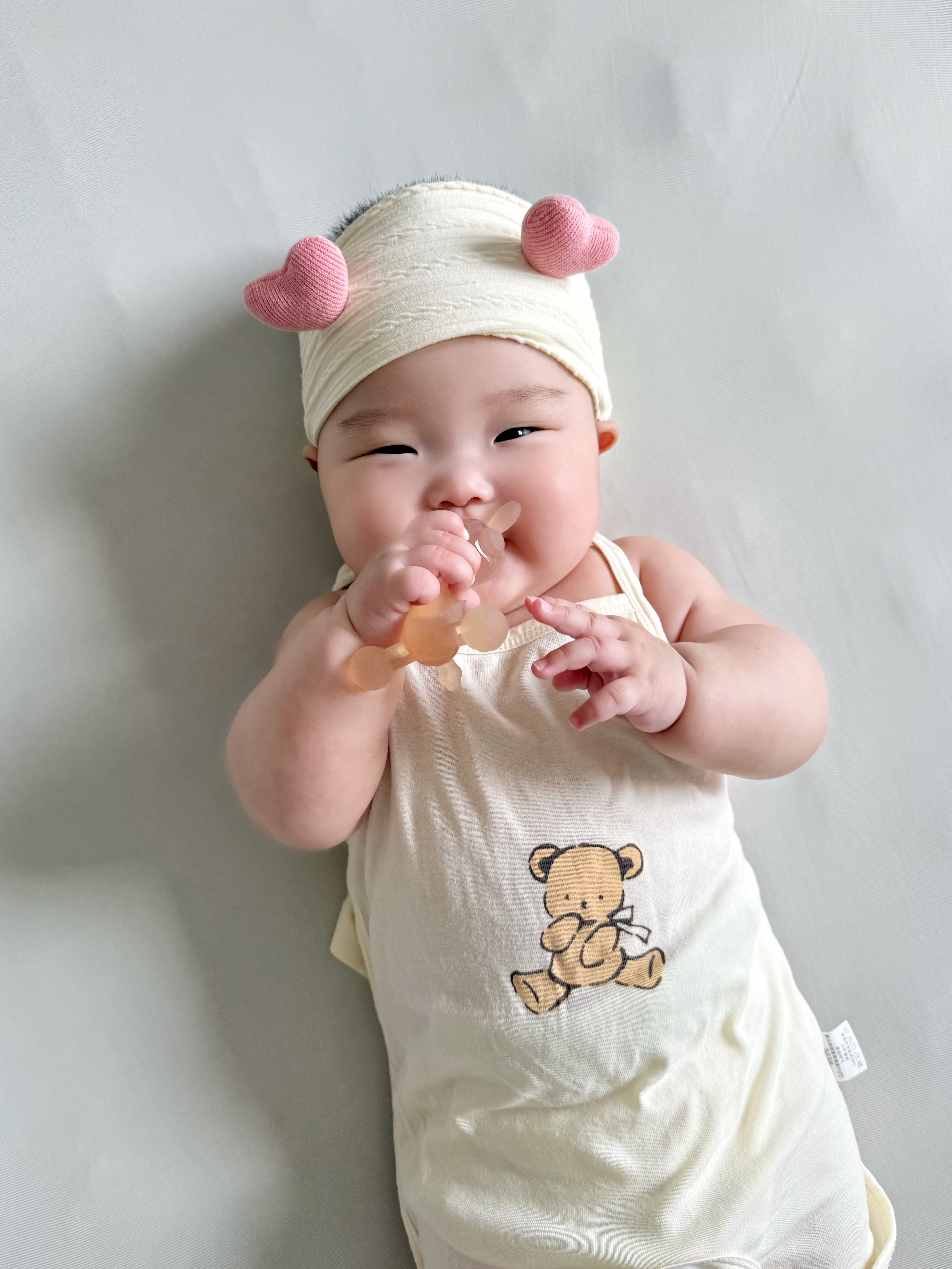 葆氏婴幼儿牙胶磨牙棒口欲期兔兔牙咬胶玩具硅胶4月龄以上好抓握 实拍图