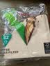 HARIO日本进口V60手冲咖啡滤纸过滤纸滤网滤袋咖啡机滤纸袋装110枚02号 实拍图