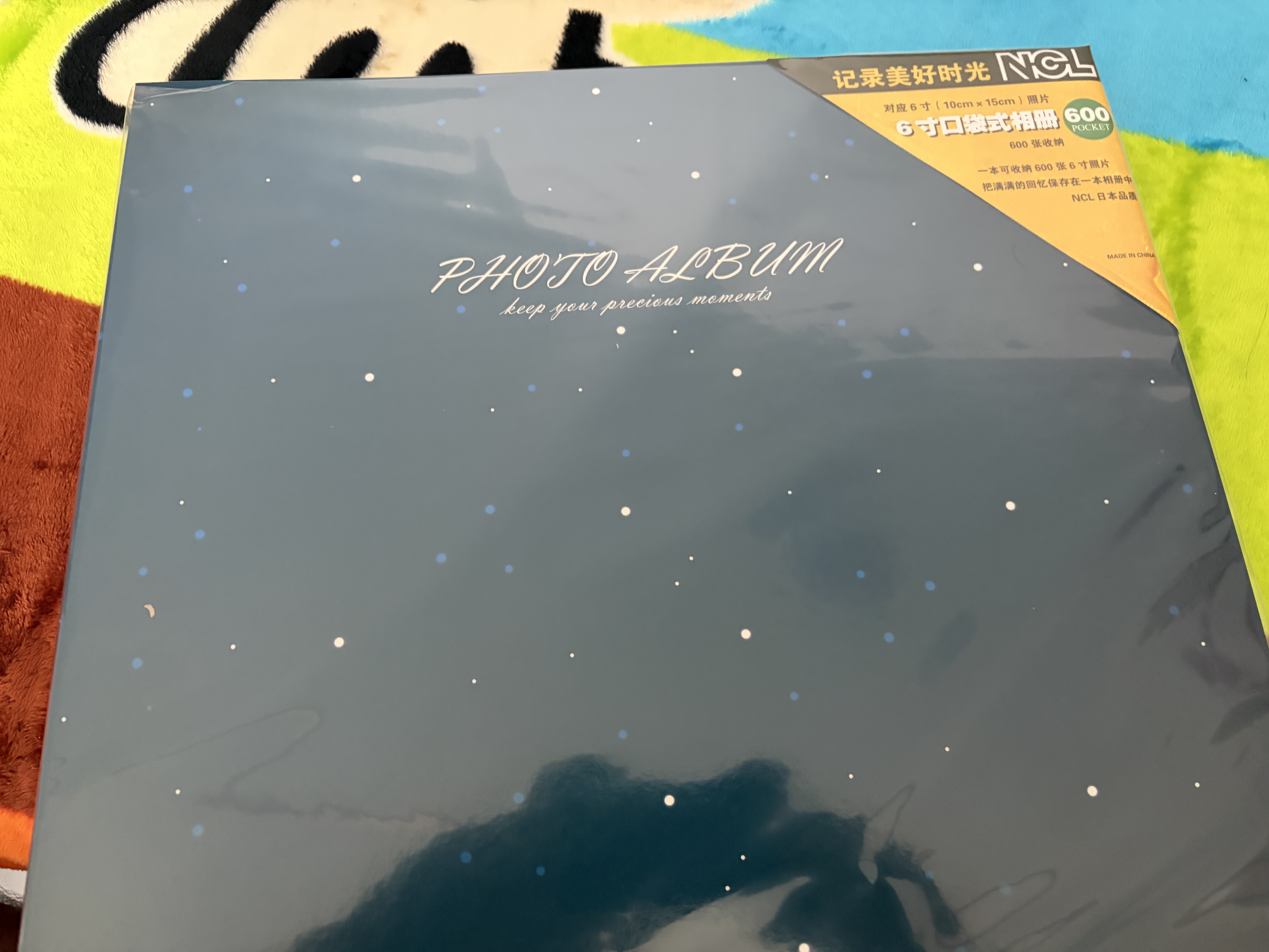 Nakabayashi仲林NCL相册6寸600张大容量纪念册插页式影集NHFP-766630 星空之旅600张 实拍图