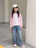 moonkids童装女童针织开衫外套儿童毛衣2026秋季新款女孩韩系上衣卡通衣服 10405粉色【开衫毛衣】 130 cm 晒单实拍图