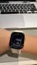 Apple/苹果 Watch S11 智能手表GPS款42毫米玫瑰金色铝金属表壳淡桃粉色运动型表带S/M MEUN4CH/B 实拍图