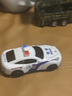 索迪儿童玩具男孩警车合金玩具车保时捷小汽车模型仿真回力车生日礼物 实拍图