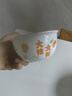 【东东农场专供】碗盘套装大吉大利釉下彩餐具新婚礼品碗蝶筷组合 4.5英寸米饭碗【1只装】 大桔大利 实拍图