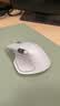 罗技（Logitech）大师系列 MX Master 4 高性能无线蓝牙鼠标  办公鼠标 静音鼠标  升级款 浅灰 带无线接收器 实拍图
