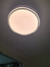 四季沐歌（MICOE）隐形led餐厅吸顶风扇灯卧室极简约灯具现代中式灯饰变频遥控 45瓦-φ46cm无极调光-晶喜 实拍图