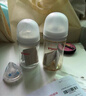 贝亲（Pigeon）玻璃奶瓶宽口径防胀气240ml M号奶嘴 3月+ AA187  实拍图