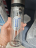 富光双层玻璃杯水杯子茶水分离泡茶杯男女士高颜值团购定制330ml 实拍图