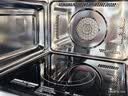 美的（Midea）空气炸微波炉烤箱一体机复古奶油风高颜值无油低脂大功率APP智能AI变频不锈钢内胆25L（PC23F5W） 实拍图