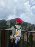 锐步轻量化徒步登山背包运动户外轻便双肩包男爬山旅行小包女 冰川白 实拍图
