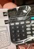 得力（deli）双电源计算器桌面办公计算器财务办公学习用品12位大屏幕数显桌面计算机0677 实拍图