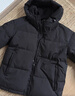 坦博尔【店铺推荐】新款连帽羽绒服男短款宽松休闲冬装外套TF236353 黑色 L (175) 实拍图