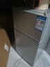 新飞冰箱小型租房用 一级能效冷 藏冷冻两用1-2人家用小冰箱 出租房双门电冰箱办公室两门 26年升级 76A一级能效【保鲜盒款】银 实拍图