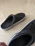 卡骆驰（CROCS）贝雅卡骆班洞洞鞋|205089 黑色/白色-066   41 /42(260mm)   实拍图