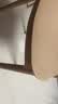 全品屋餐椅凳子塑料椅子办公椅靠背休闲椅书桌椅学习椅化【两把装】卡其 实拍图