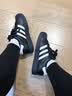 阿迪达斯（adidas）Superstar2贝壳头运动青少年板鞋金晨同款JH9977黑色36码 实拍图