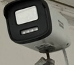 海康威视（HIKVISION）监控摄像头400万2K高清全彩夜视POE枪机网线供电AI人形检测可对讲室外监控器DS-IPC-K24H-LT 4MM 实拍图