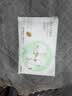 名创优品（MINISO）一次性洗脸巾珍珠纹AB双面洗面巾洁面巾干湿两用100片*1包15x20cm 实拍图