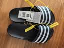 阿迪达斯（adidas）男子游泳系列ADILETTE AQUA运动 拖鞋 F35543 40.5码 UK7码 实拍图