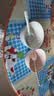 【天天低价】新款釉下彩陶瓷碗餐具套装少女心ins风陶瓷碗勺 【99%人选择】梦幻粉蓝两碗两勺 实拍图