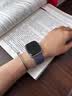 Apple/苹果 Watch S11 智能手表GPS款42毫米银色铝金属表壳雾紫色运动型表带S/M MEUT4CH/B 实拍图