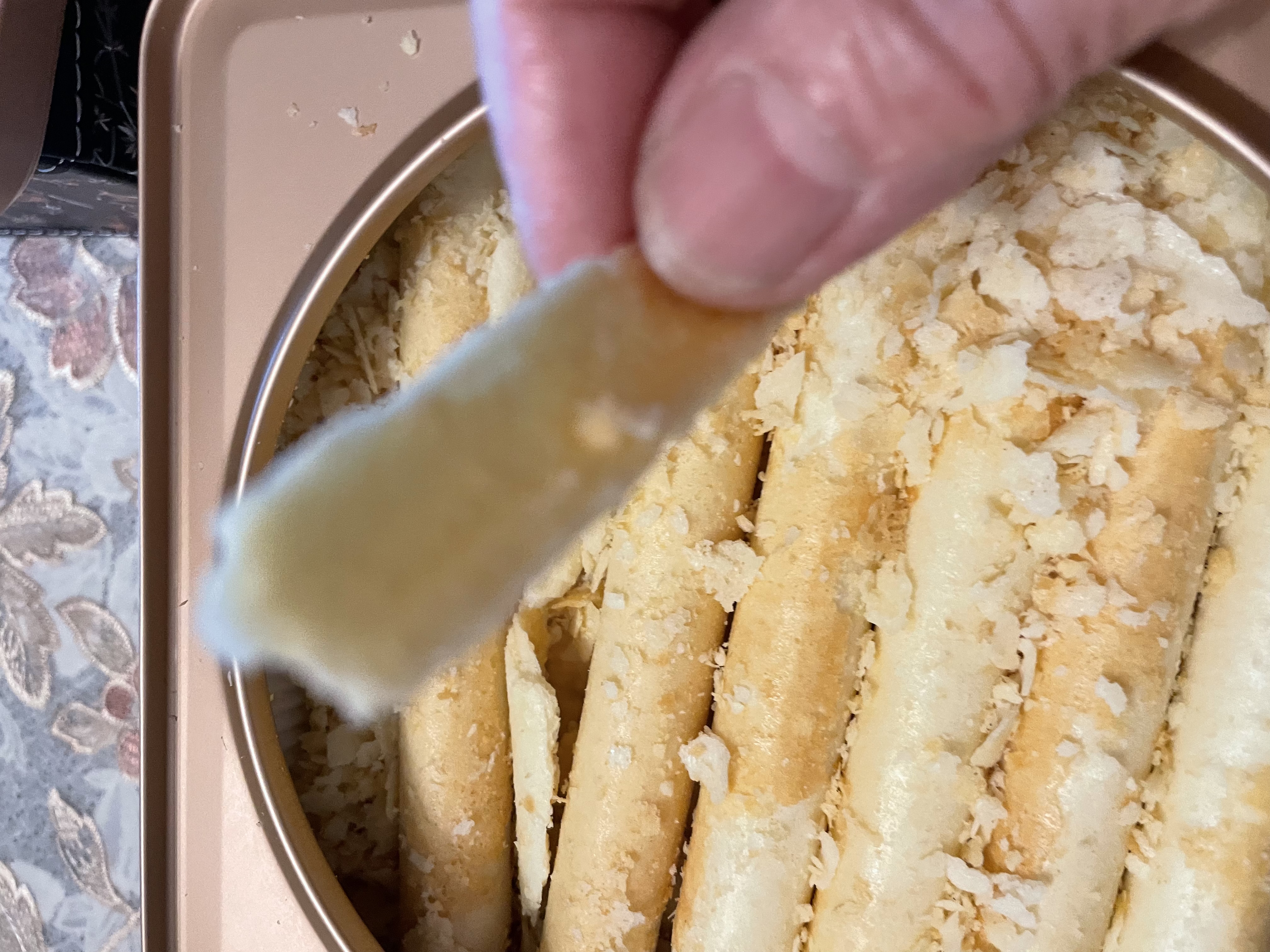 美心（Meixin）鸡蛋白蛋卷王礼盒448g 香港特产饼干零食企业团购送礼 实拍图