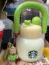 星巴克（Starbucks）杯子 多肉花园系列 不锈钢桌面杯高颜值可爱随行杯男女士送礼礼物 不锈钢双饮口杯(配挂件)650ml 实拍图