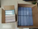 齐心（COMIX）5只55mm文件盒档案盒资料盒马卡龙色办公财务文件资料票据凭证试卷收纳办公用品EA1305-5彩色 实拍图