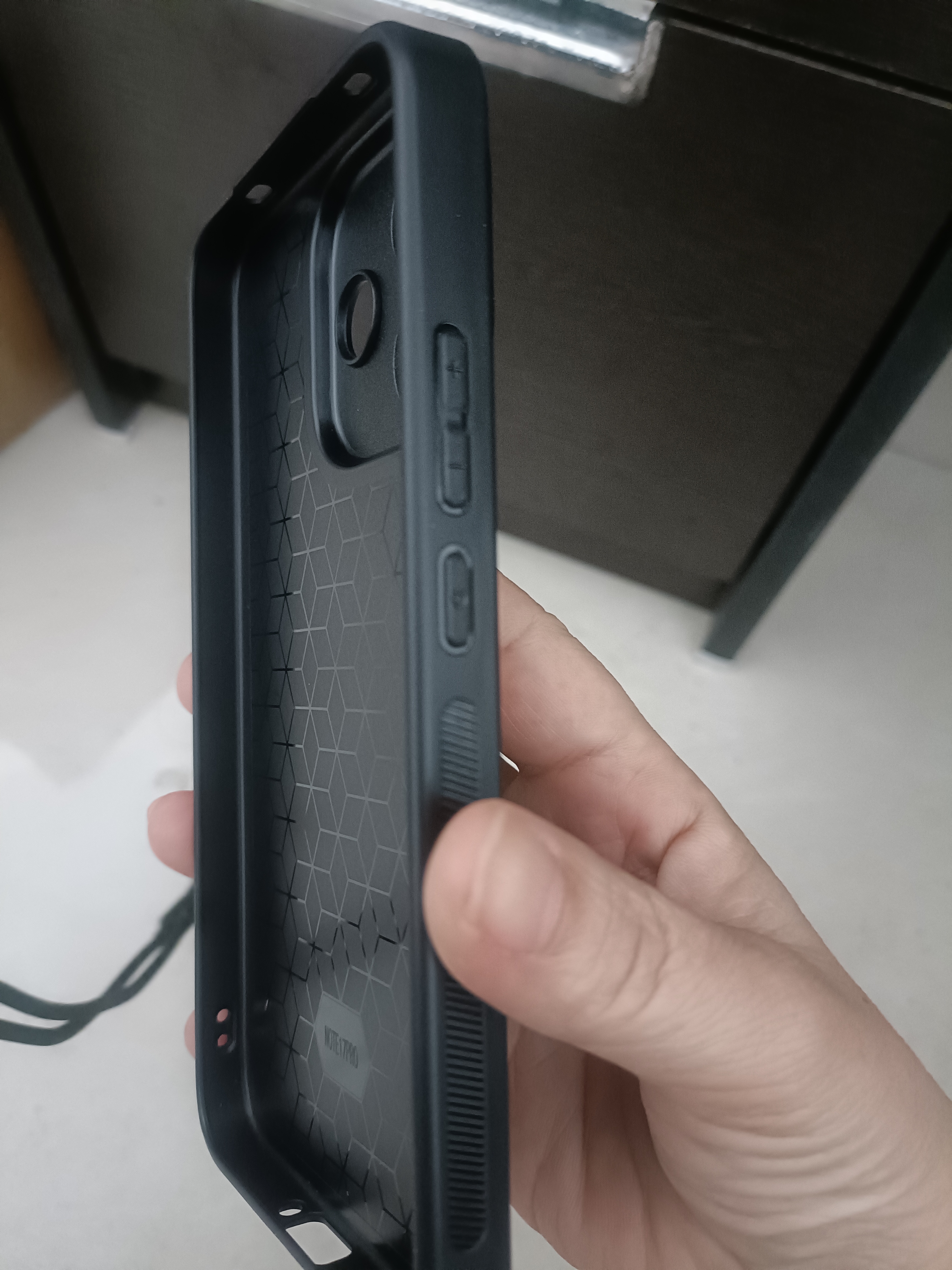 FreesonAG漫光磨砂手机壳适用小米红米note 17pro手机保护套镜头全包防摔二合一保护壳防滑防指纹 钛金灰 实拍图