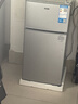 奥克斯小冰箱家用小型迷你冷藏冷冻两用出租房宿舍用节能省电寝室办公室电冰箱 【净化去味】156银色【高效保鲜 铜管速冷】42L 实拍图