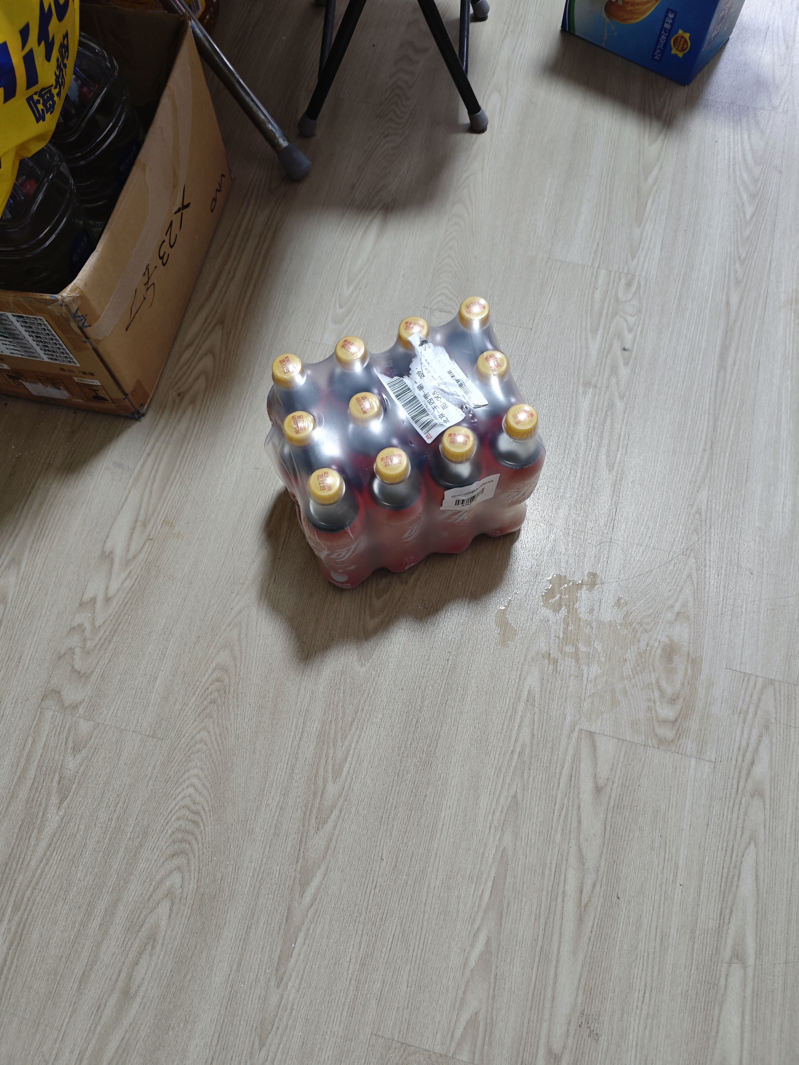 可口可乐（Coca-Cola）益生元/纤维+汽水碳酸饮料 500ml*12瓶 新老包装随机发货 实拍图