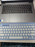 罗技（Logitech）时尚系列K390无线蓝牙键盘 超薄便携  K380升级版蓝色 79键 实拍图