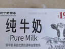 辉山纯牛奶250ml*24盒 3.1g乳蛋白 100mg钙 全新升级 营养牛奶 实拍图