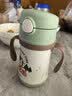 膳魔师（THERMOS）儿童吸管保温保冷杯超轻316L不锈钢学生杯幼儿园婴儿水杯TCKC 实拍图