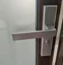虎顿（HOTUN）卫生间门锁通用型无钥匙家用洗手间厕所门浴室铝合金门锁L11银色 实拍图