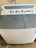美的（Midea）双桶半自动洗衣机12kg洗+7kg脱 双缸大容量家用品质双电机 同洗同脱分区洗涤一级能效以旧换新 MP12S166 双缸 实拍图