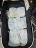babycare自然凉选车席透气宝宝专用手推车坐垫通用席子薄荷冰柠38×70CM 实拍图