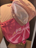 卡尔美（KELME）儿童防晒帽子遮阳帽男童女童防紫外线披风大帽檐夏海边沙滩太阳帽 实拍图