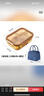 希乐扣Cilock玻璃饭盒上班族带饭 微波炉可加热餐盒便当盒大容量保鲜盒 带餐包 实拍图
