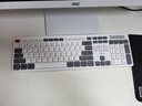 AOC KM720无线键盘鼠标套装 电脑键盘 撞色键盘 防溅洒设计 商务办公家用键盘 白色 实拍图