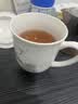 美厨（MAXCOOK）陶瓷杯茶杯 办公室水杯带盖会议杯子商务招待杯380ml MCB3037 实拍图