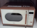 美的（Midea）【厚皮橙同款】小滋味微波炉烤箱一体机小型家用微波炉光波一级能效平板变频复古美拉德风C1G2 实拍图
