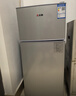 志高电冰箱双门家用节能冰箱出租屋冷藏冷冻环保迷你冰箱办公室公寓租房宿舍低噪电冰箱 【新品让利128L特卖款】银色一级能效S218 实拍图