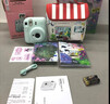 INSTAX富士instax立拍立得 一次成像相机 miniSE（mini7+升级款）蓝色 实拍图